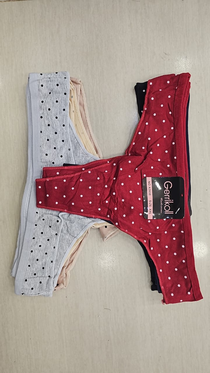 Premium Seamless Ribbed Cotton Panty